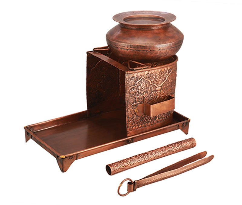 <span style="margin: 0px 0px 5px 0px; font-weight: 600; color:#81655d;">Item #: AN-3011</span><br />Embossed  CHULA SET